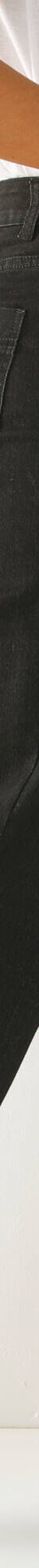Jean coupe large taille haute, stature moyenne (black used) Jean coupe large taille haute, stature moyenne (black used)